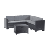 Vrtni set COLORADO CORNER-grafit sivi