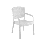 Vrtna stolica od ratana VERONA bijela