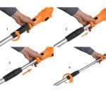 Vrtni alat 2u1 ele. trimer+lančana pila 04-634 - Slika 10