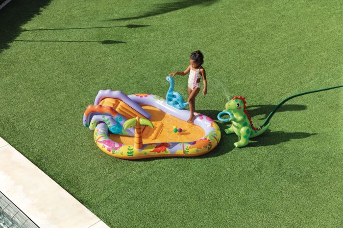 Intex bazen za djecu vodeni park Dino Park 201x157x69cm 56139 - Slika 2