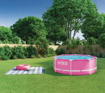 Pink Metal Frame bazen 244x76 cm - Slika 3