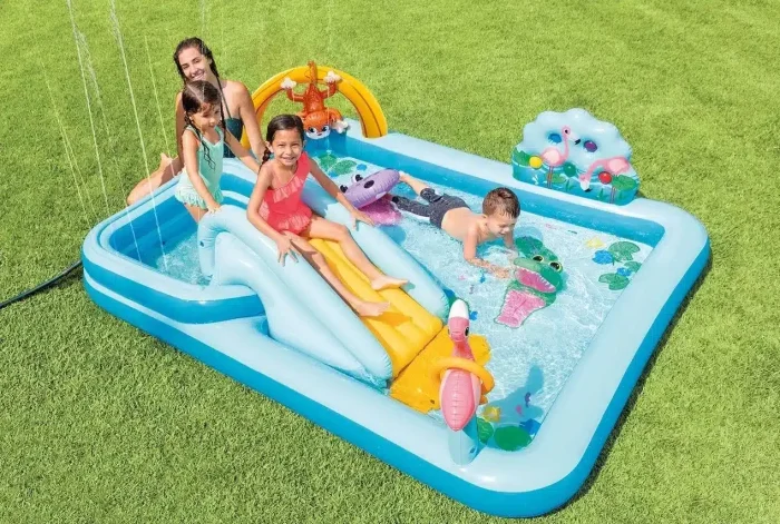 Intex pravokutni bazen na napuhavanje džungla 244x198cm 57161 - Slika 2