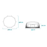 Ultra XTR Frame bazen 488x122 cm - Slika 2