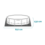 Prism Frame Premium bazen 610x132 cm - Slika 2