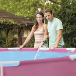 Pink Metal Frame bazen 244x76 cm - Slika 5