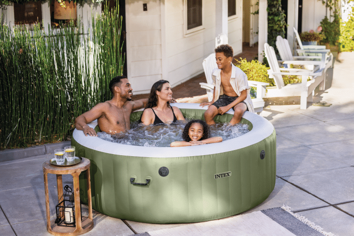 Round Bubble jacuzzi za 4 osobe S2 - Slika 3