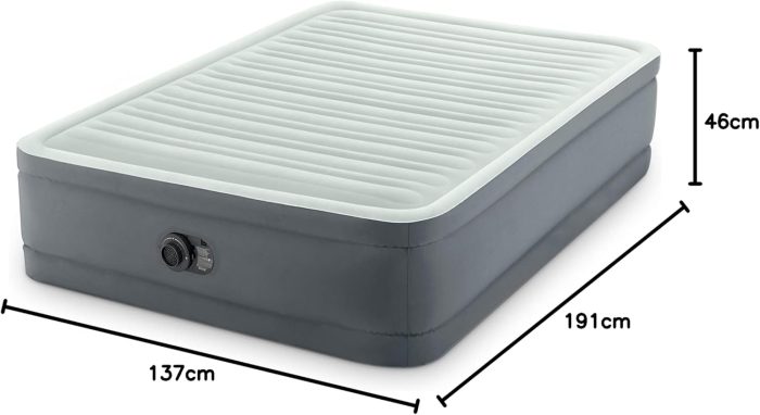Intex zračni krevet madrac na puhanje 191x137cm 64904 - Slika 6