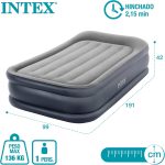 Intex zračni krevet madrac na napuhavanje Twin Deluxe 64132 - Slika 6