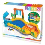 Intex vodeni bazen dječje igralište tobogan, fontana 249x191x109cm 57444 - Slika 5