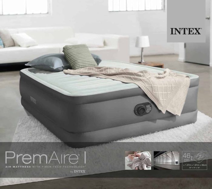 Intex zračni krevet madrac na puhanje 191x137cm 64904 - Slika 3