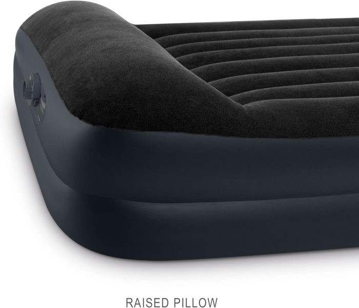 Intex zračni krevet na napuhavanje Queen 203x152cm s pumpom 64124 - Slika 2
