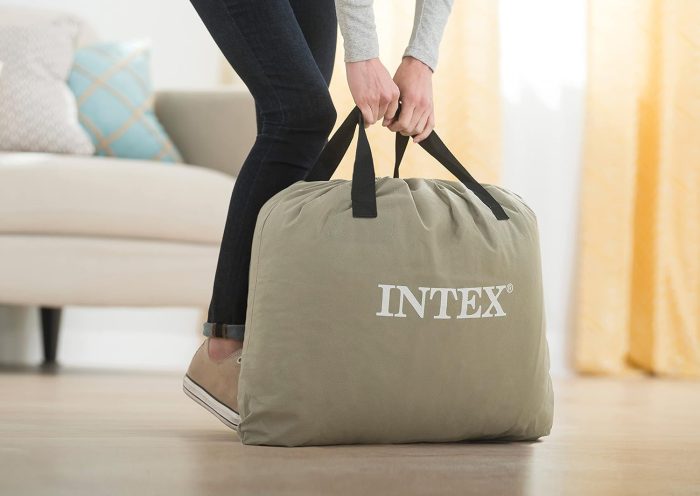 Intex zračni krevet na napuhavanje Queen 203x152cm s pumpom 64124 - Slika 7
