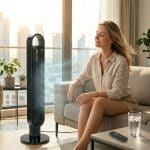 Stupni ventilator s WiFi i ionizacijom i 60 W NEO 90-017 - Slika 2