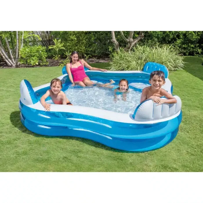 Intex obiteljski bazen sa sjedalima 229x66cm 56475 - Slika 3
