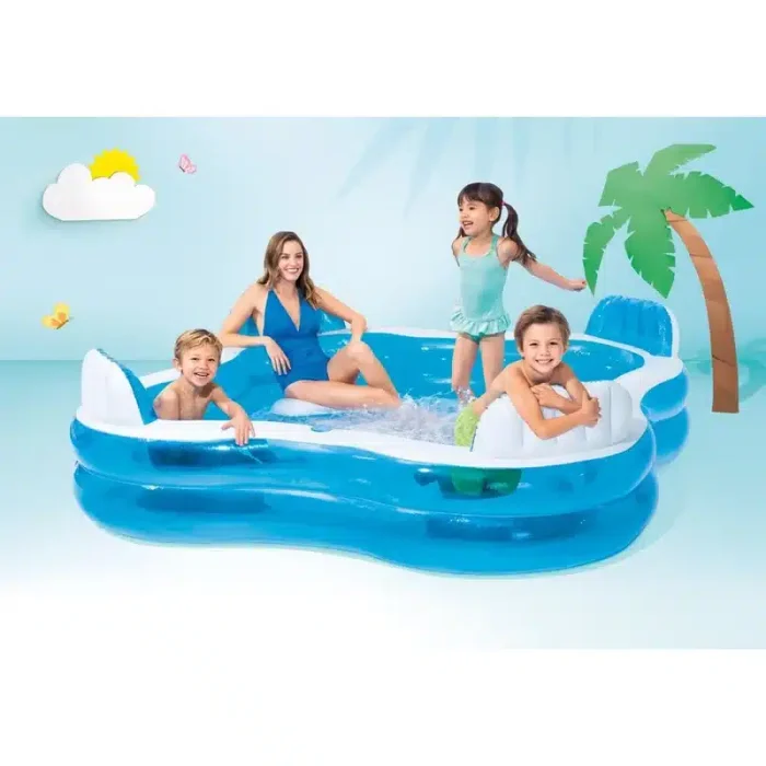 Intex obiteljski bazen sa sjedalima 229x66cm 56475 - Slika 2