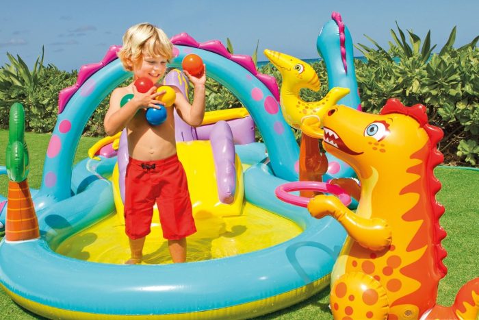 Intex dječje igralište igraonica za djecu bazen Dino Land 57135 - Slika 6