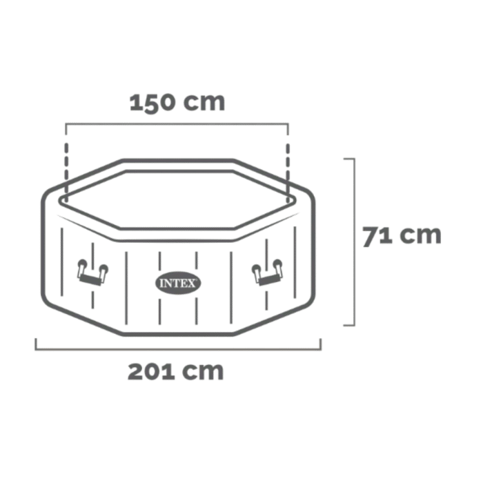 Jacuzzi Onyx Black Octagon 4 - Slika 2