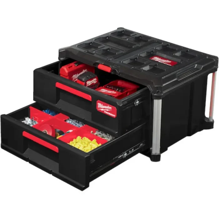 PACKOUT KUTIJA S DVIJE LADICE MILWAUKEE 4932472129 - Slika 3