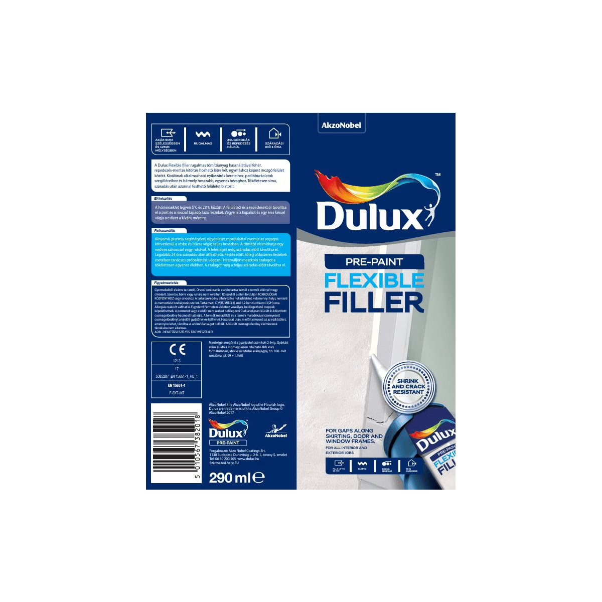 317859_02_dulux-pre-paint-flexible-filler dulux pre paint flexible filler 290 ml - Slika 1