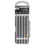 GRAPHITE Set bitova 5 kom 100 mm 56T558
