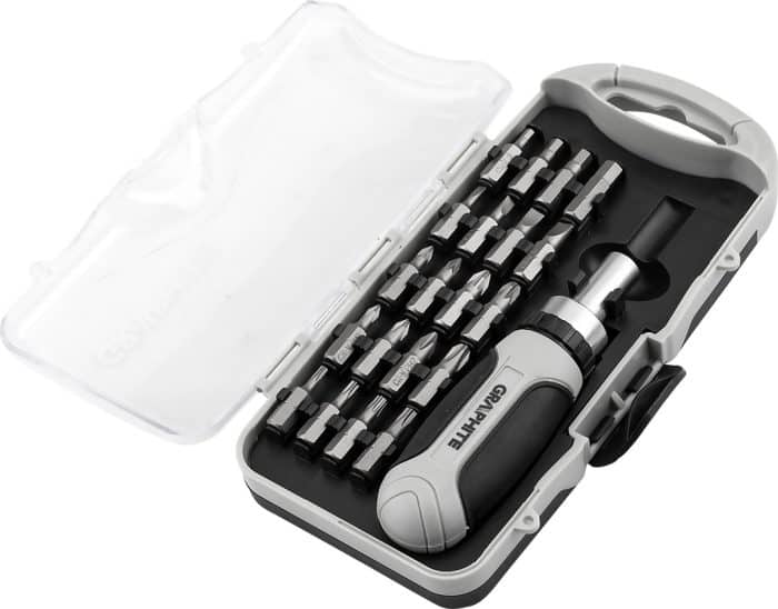 GRAPHITE set bitova + magnetski držač s zvrčkom 56T560 - Slika 2