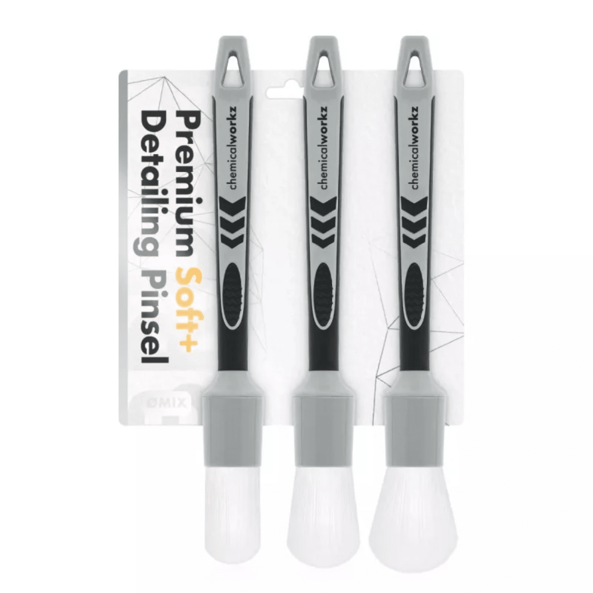 Dizajn bez naslova - 2026-06-24T104023.045 CHEMICALWORKZ White Soft Detailing Brush Set - Slika 1
