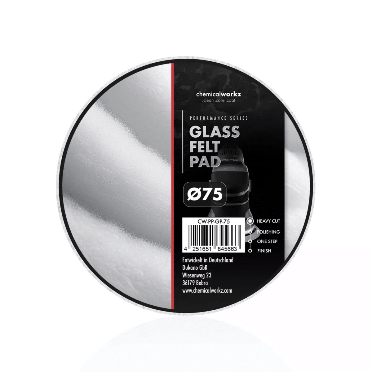 Dizajn bez naslova - 2026-06-24T113003.081 Chemicalworkz Glass Pad 75mm - Slika 1