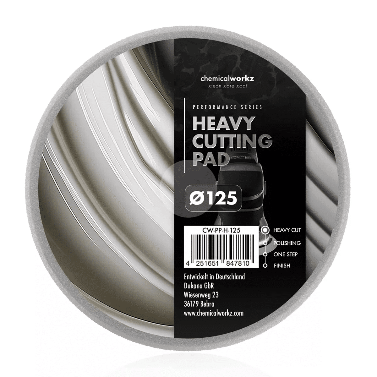 Dizajn bez naslova - 2026-06-24T113630.515 Chemicalworkz Heavy Cut Pad 125 mm - Slika 1