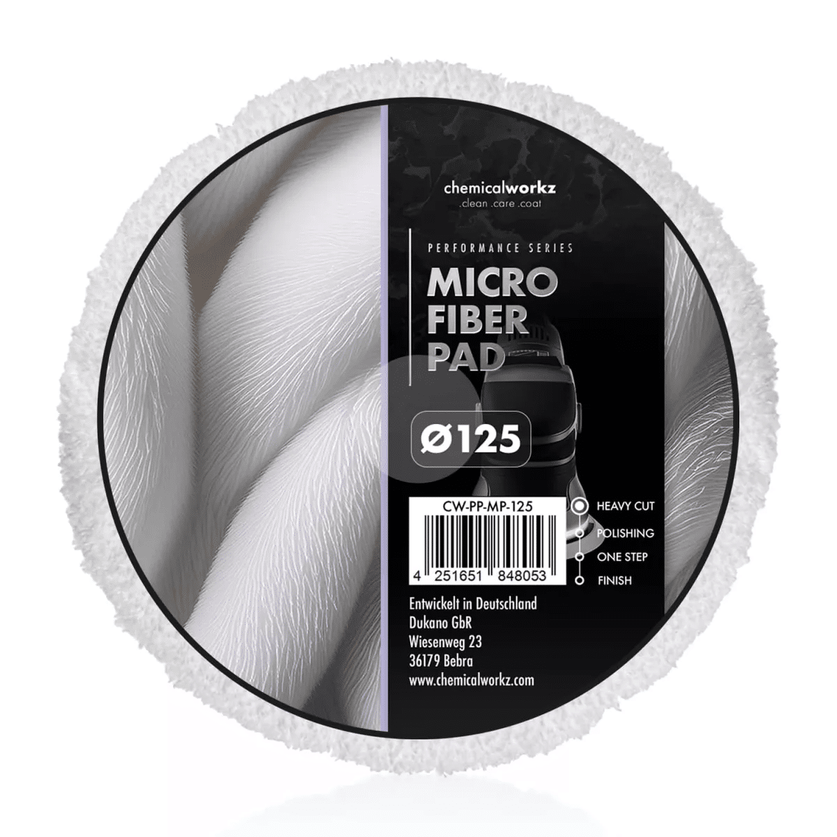 Dizajn bez naslova - 2026-06-24T123553.835 Chemicalworkz Microfiber Pad 125mm - Slika 1