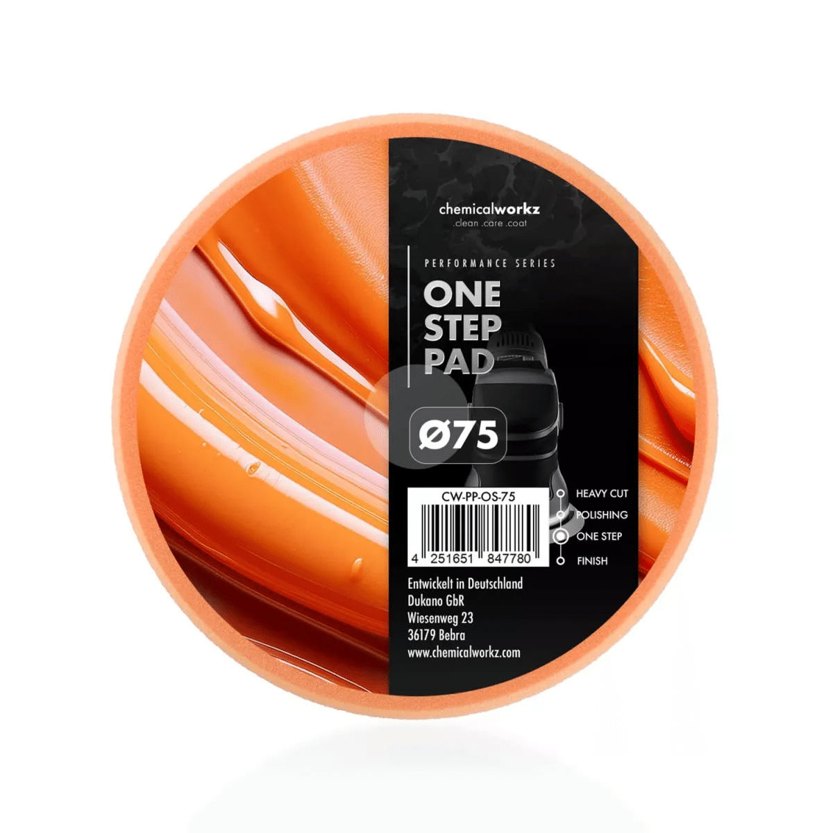 Dizajn bez naslova - 2026-06-24T130605.516 Chemicalworkz One Step Pad 75mm - Slika 1