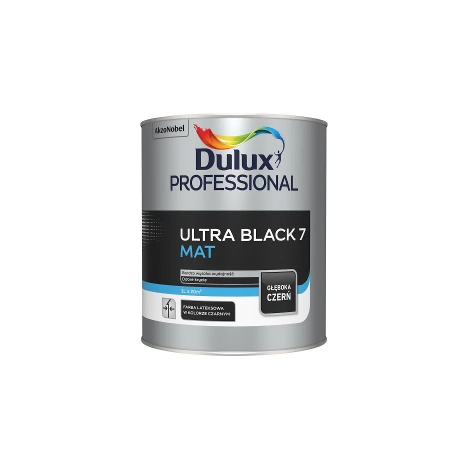 Dulux-Professional-ULTRA-BLACK-7-1l Dulux Pro Ultra Black 1-9L - Slika 1