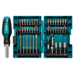 MAKITA E-25096 Set bitova od 43 dijela s račnom