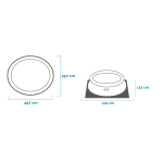 Dječji bazen Easy Set Pool 457x122cm 26168NPe - Slika 2