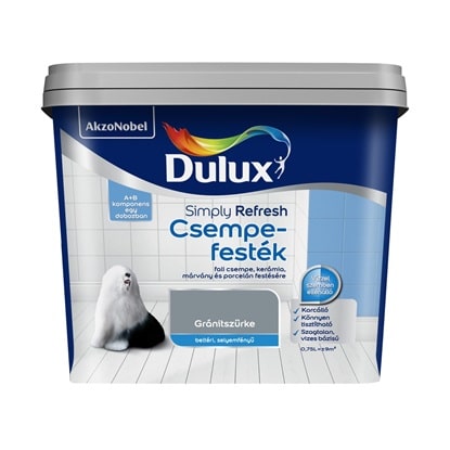 boja za plocice siva Dulux simply refresh boja za pločice 0.75L - Slika 1