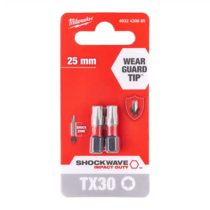 BIT TX30x25 IMPACT 2/1 MILWAUKEE 4932430885 - Slika 2