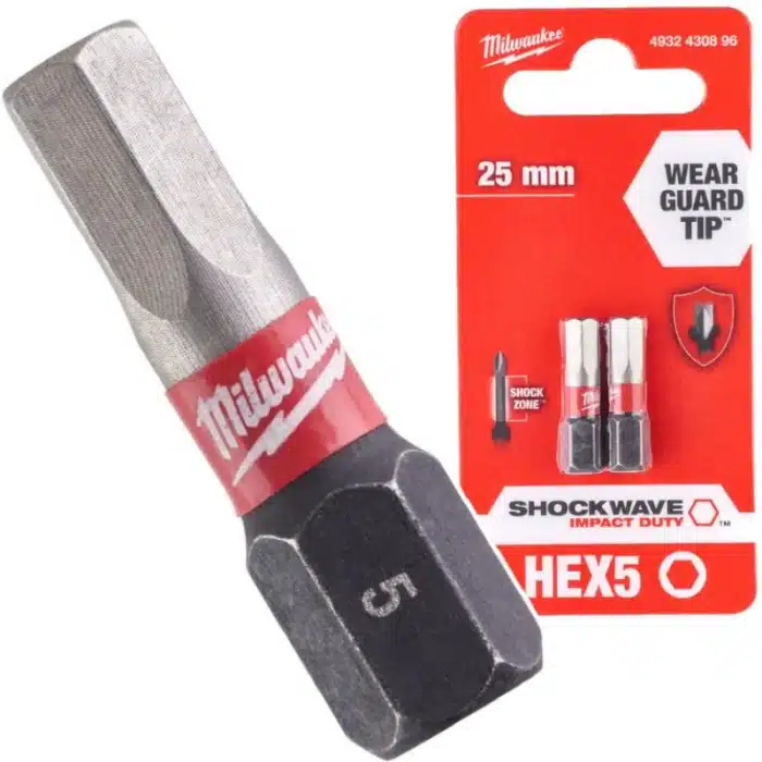 BIT IMBUS 5X25 UDARNA BUŠILICA 2/1 MILWAUKEE 4932430896 - Slika 2