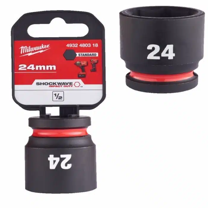 NASADNI KLJUČ 1/2” 24 MM IMPACT MILWAUKEE 4932480318 - Slika 2
