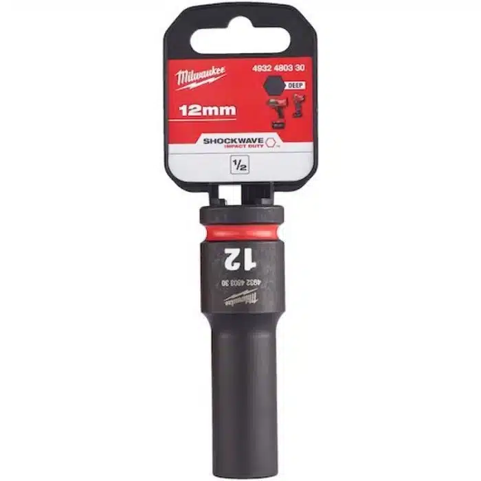 DUBOKI NASADNI KLJUČ 1/2” 12 MM IMPACT MILWAUKEE 4932480330 - Slika 2