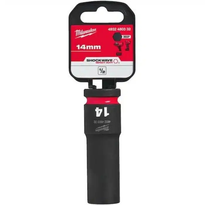 DUBOKI NASADNI KLJUČ 1/2” 14 MM IMPACT MILWAUKEE 4932480332 - Slika 2
