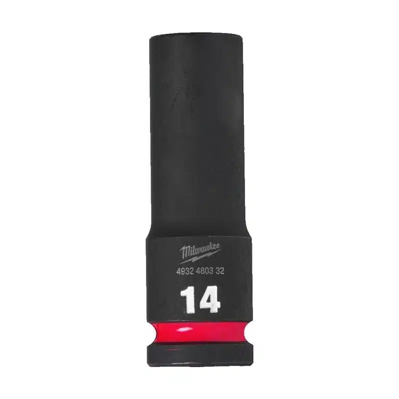 040199195 DUBOKI NASADNI KLJUČ 1/2” 14 MM IMPACT MILWAUKEE 4932480332 - Slika 1
