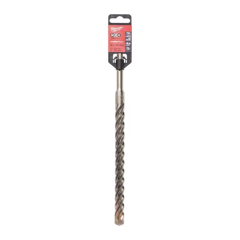 040295221 BORER MX4 SDS-PLUS 16×200/260 mm MILWAUKEE 4932352819 - Slika 1