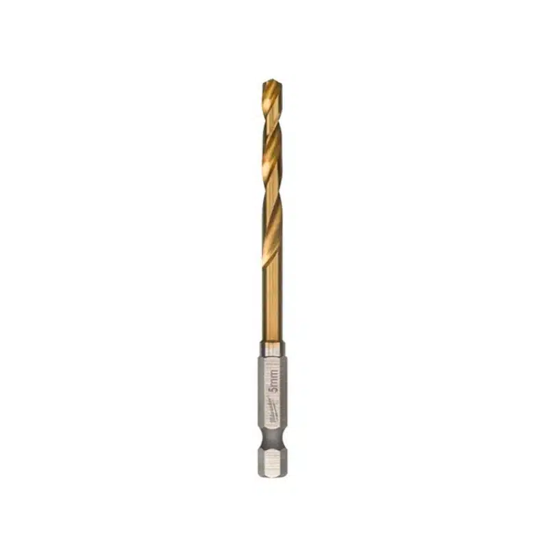 040295422 BORER RED HEX HSS-TIN 5.0 mm MILWAUKEE 48894712 - Slika 1