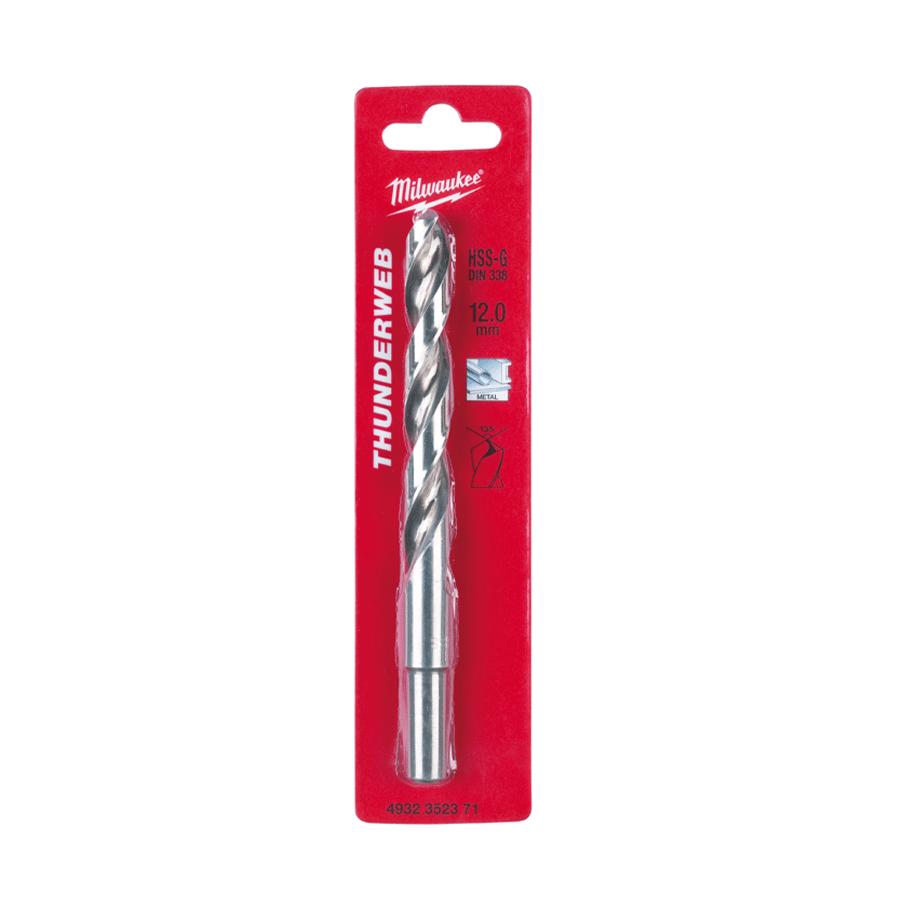 11 Borer HSS-G 12.0 mm DIN 338 Milwaukee - Slika 1