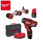 IZVIJAČ AKU SA IZMJENJIVOM GLAVOM M12 BDDXKIT-202C MILWAUKEE 4933447836