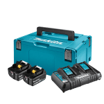 Makita aku POWER SET (2xBL1860B,DC18RD) 198077-8