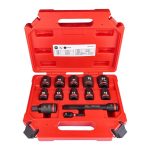 SET NASADNIH PLITKIH KLJUČEVA 1/2” 13KOM IMPACT MILWAUKEE