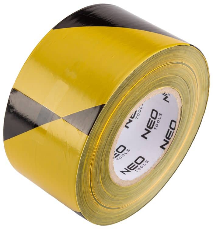 NEO TOOLS upozoravajuća traka 75 mm×500 m 56-079 - Slika 3
