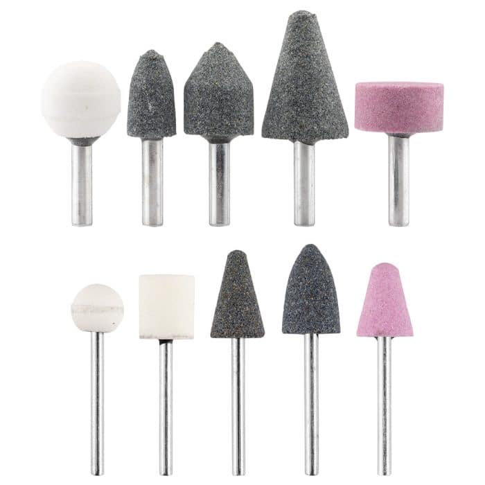GRAPHITE set brusnog kamenja 5/10 kom (56T660/56T661) - Slika 3