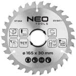 NEO TOOLS rezna ploča za aluminij 165mm 30 zubi (57-654)