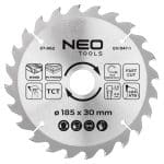 NEO TOOLS rezna ploča za drvo 185 mm 24 zuba (57-662)